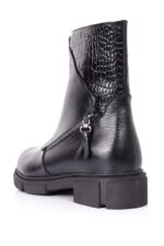 بوت چرم زنانه کد 2035 - تصویر 4