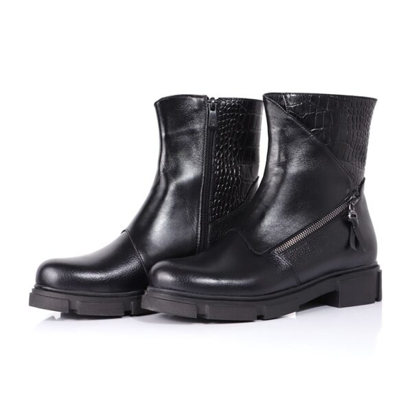 بوت چرم زنانه کد 2035