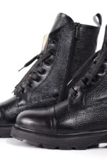 بوت چرم زنانه مناسب استایل روزمره - تصویر 2