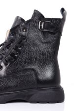 بوت چرم زنانه مناسب استایل روزمره - تصویر 3