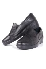 کفش چرم طبی زنانه راحت