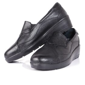 کفش چرم طبی زنانه راحت