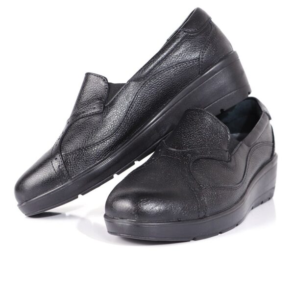 کفش چرم طبی زنانه راحت