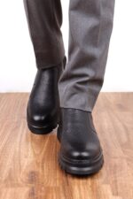 بوت چرم مردانه کد M40 - تصویر 5