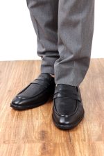 کفش چرم مردانه کلاسیک کد 4030 - تصویر 6