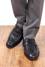 کفش چرم مردانه کلاسیک کد 4030 - تصویر 7