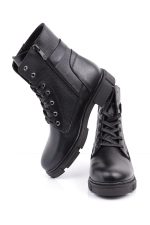 بوت چرم زنانه کد 2036 - تصویر 8