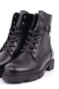 بوت چرم زنانه کد 2036 - تصویر 2