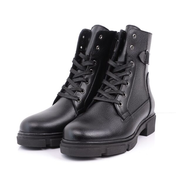 بوت چرم زنانه کد 2036