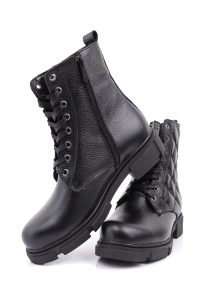 بوت چرم زنانه کد 2037 - تصویر 5