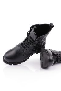 بوت چرم زنانه کد 2037 - تصویر 9