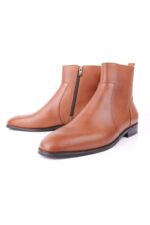 بوت چرم مردانه برای استایل رسمی