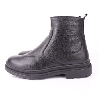 بوت چرم مردانه با طراحی حرفه ای