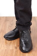 کتانی چرم مردانه اسپرت مناسب روزمره - تصویر 9