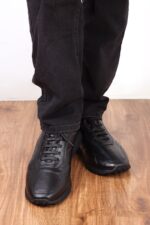 کتانی چرم مردانه اسپرت مناسب روزمره - تصویر 7