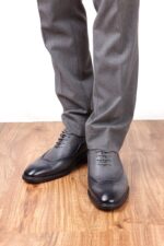 کفش چرم مردانه کلاسیک هشترک - تصویر 11