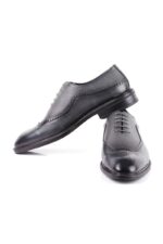 کفش چرم مردانه کلاسیک هشترک - تصویر 3