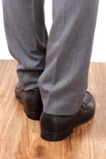 کالج چرم مردانه کلاسیک دستدوز - تصویر 16