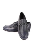 کالج چرم مردانه کلاسیک دستدوز - تصویر 5