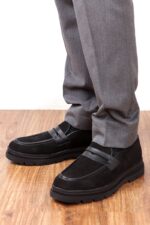 کفش چرم مردانه اسپرت روزمره - تصویر 9