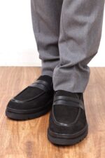 کفش چرم مردانه اسپرت روزمره - تصویر 6