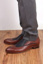 کفش چرم مردانه دستدوز هشترک - تصویر 2