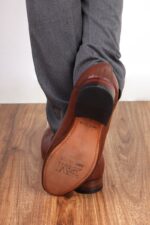 کفش چرم مردانه دستدوز هشترک - تصویر 3