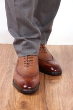 کفش چرم مردانه کلاسیک هشترک - تصویر 17