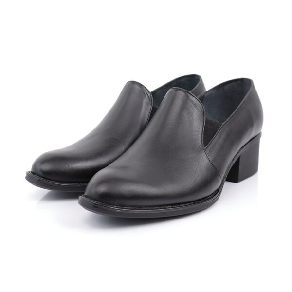 کفش چرم پاشنه طبی زنانه 2036