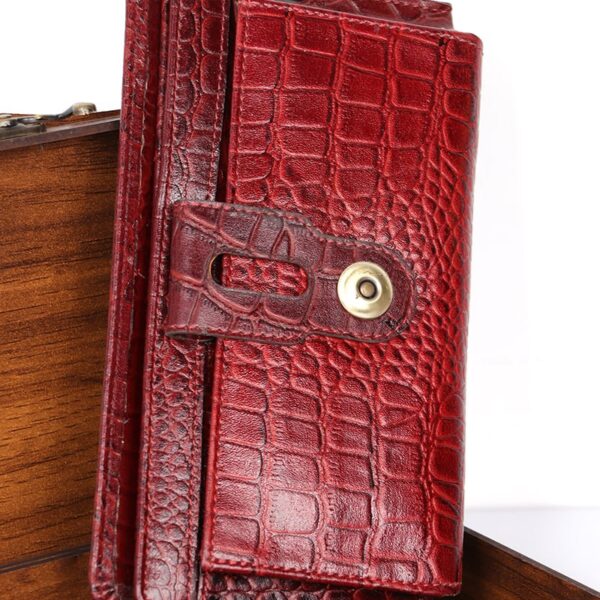 کیف پول چرم زنانه مدل1012