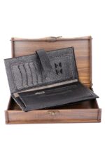 کیف پول چرم زنانه مدل 1018 - Image 16