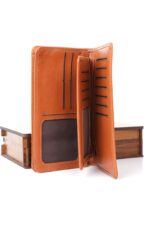 ست 2 تیکه چرم کیف پول وجاکارتی - Image 7