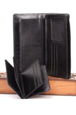 ست 2 تیکه چرم کیف پول وجاکارتی - Image 11